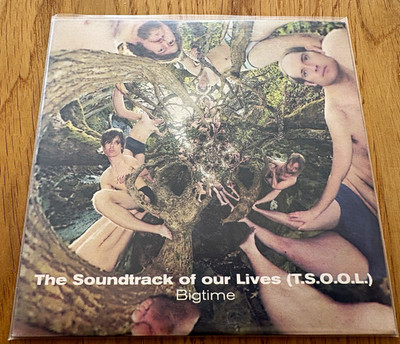 The Soundtrack of Our Lives   Bigtime Promo Single Vinyl 2004 Warner PRO15060