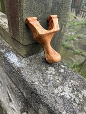 Custom Handmade One Of A Kind hawthorn  80mm OTT natural small/junior Slingshot