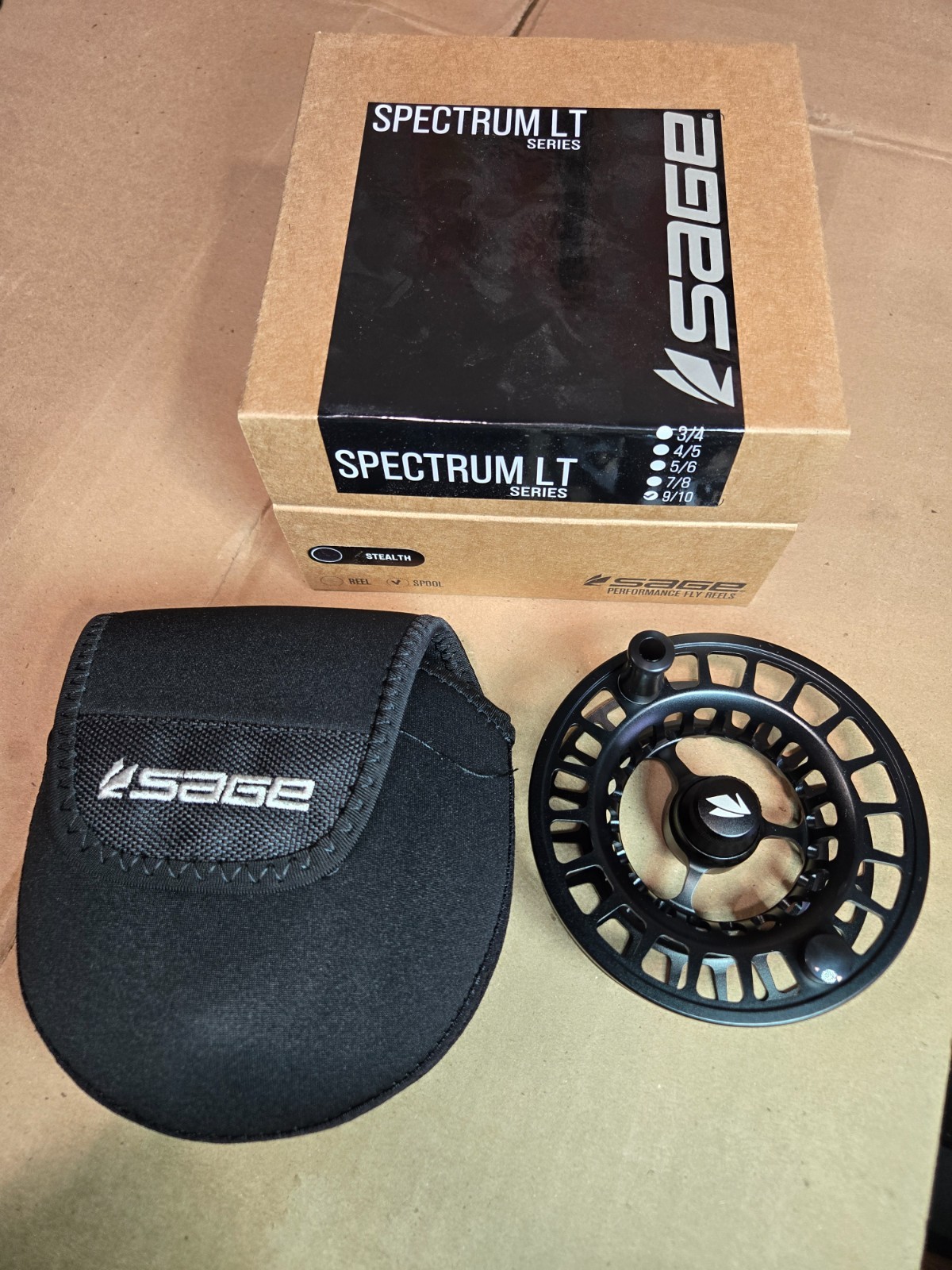 Sage Spectrum LT 9/10 Spare Spool, Stealth, NEW!
