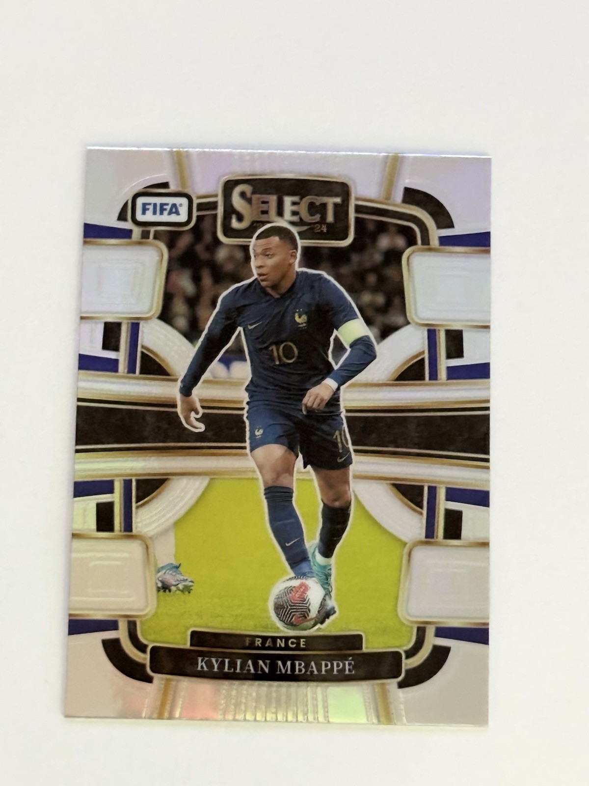 2023-24 Panini Select FIFA - Terrace Kylian Mbappe #80 - Silver Prizm