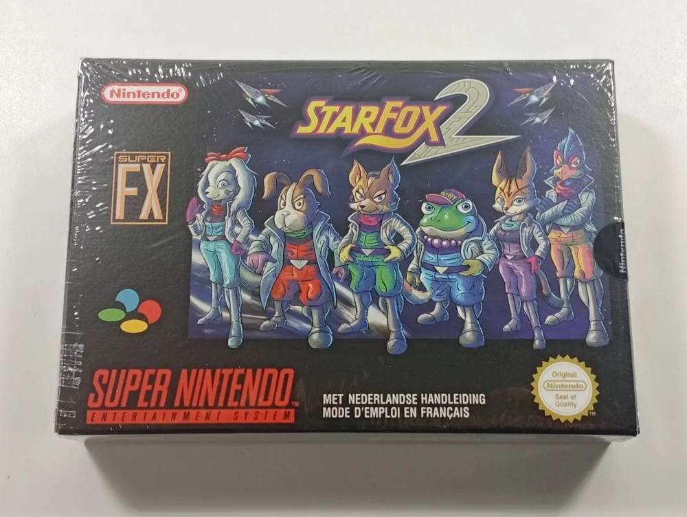 CARTMOD STARFOX 2 SUPER NINTENDO SNES PAL NEUF - BRAND NEW