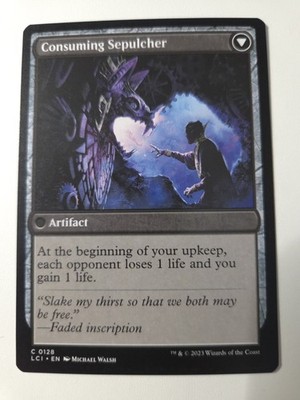 MTG - Tithing Blade / Consuming Sepulcher - The Lost Caverns of Ixalan - C  -128