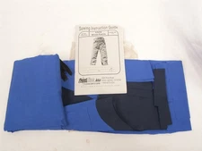 Vintage Frostline Pre-Cut Sewing Kit Child Nylon Wind Pants Blue Size 10-12 F10