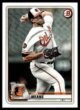 2020 Bowman John Means Baltimore Orioles #34