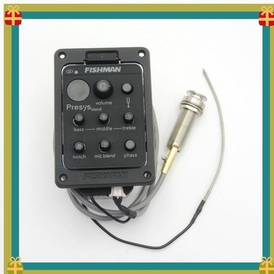 Fishman 301 Presys Preamp EQ Piezo Mic 4Blend New Edition Acoustic Guitar Pickup