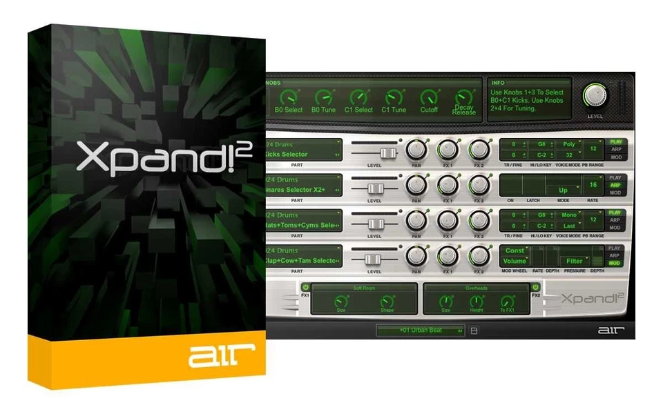 AIR MUSIC TECH Xpand!2 | Genuine | VST + AU