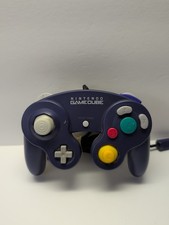 Nintendo Gamecube Controller INDIGO/TRANSPARENT DOL-003 NEW STICKS FAST OEM 
