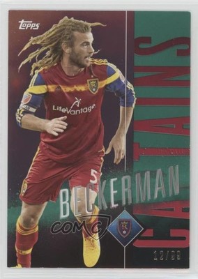 2015 Topps Apex Captains Retail Green 12/99 Kyle Beckerman #C-15 e1m