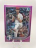 2025 Bowman Chrome - Zack Wheeler #72 Fuchsia Wave Refractor 152/299