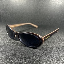 Liz Claiborne Crystal Blue Brown Sunglasses VTG Paola Blue Gradient Lenses READ