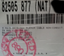 Belden 82505 24/5P Shield Twist Pair FEP Ins ...