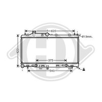 KüHler MotorküHlung Diederichs DCM3045 Diederichs Climate FüR Subaru