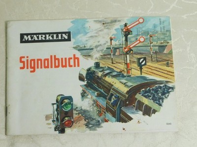 Märklin 0340 Book of Signals 1960s!