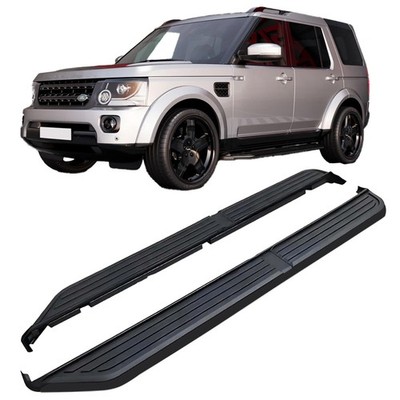 Trittbretter Seitenbrett Set für Land Rover Discovery 3 4 L319 204-2017 Schwarz