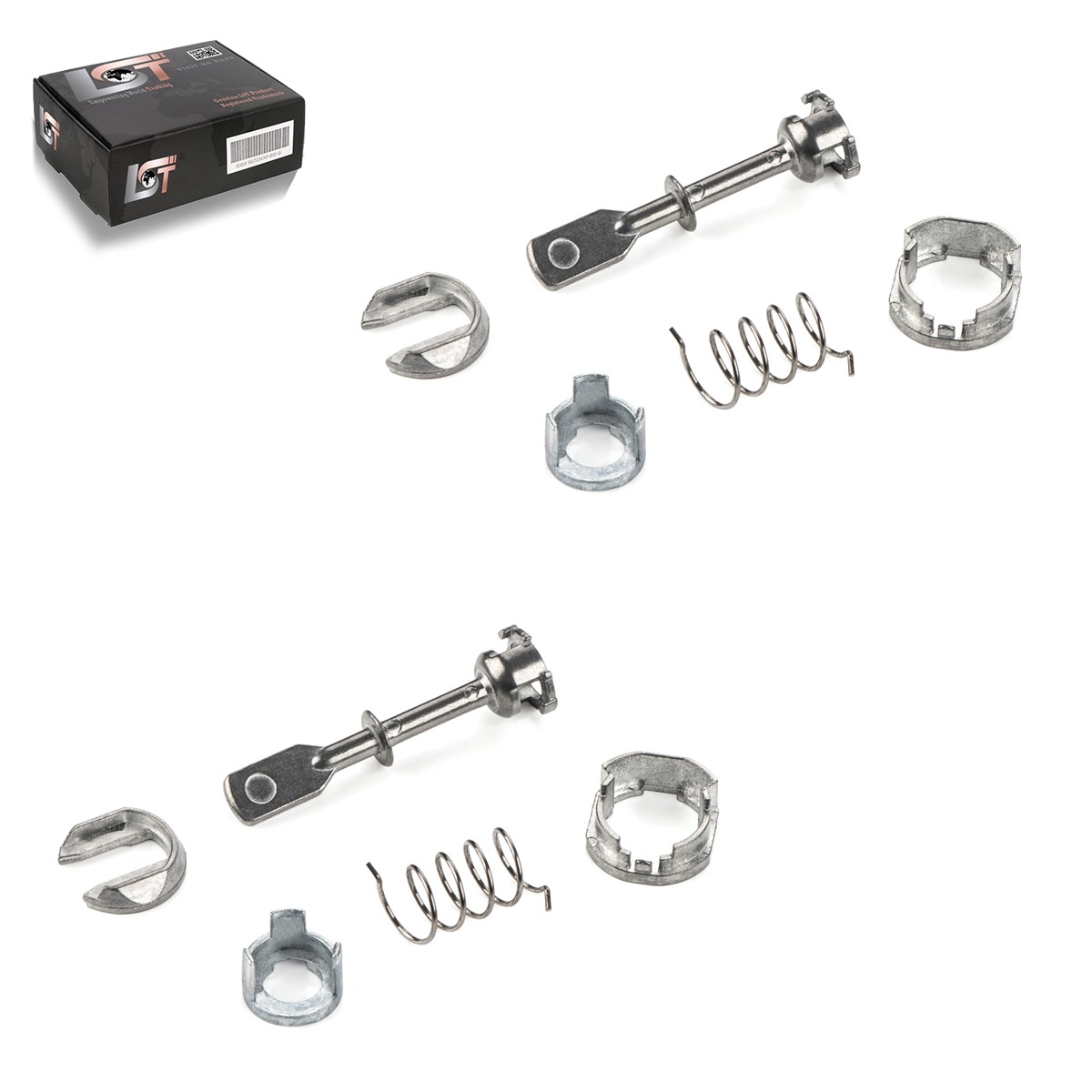 2X Repair Kit Lock Cylinder Door Lock For VW Polo 6N *NEW*