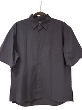 UNIQLO C Men s Navy Oversize Broad Shirt Large Used Rare