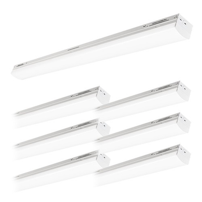 #ad 6 Packs 4FT LED Strip Light 45W 38W 34W Selectable 3500K 4000K 5000K CCT $139.99