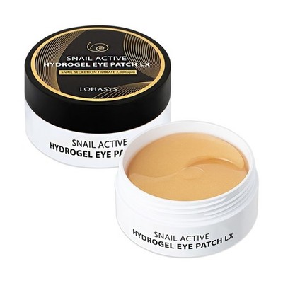 LOHASYS Snail Active Hydrogel Eye Patch LX 60pcs x 2 Pack - Intensive Repair