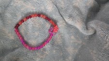 Brown  Pink Homemade Bracelet Jewelry for Women Girls Handmade Gift