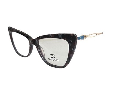 Chanel Woman Eye Glasses Frame,53,18,145, Multicolored (Sale Price)cat Eye