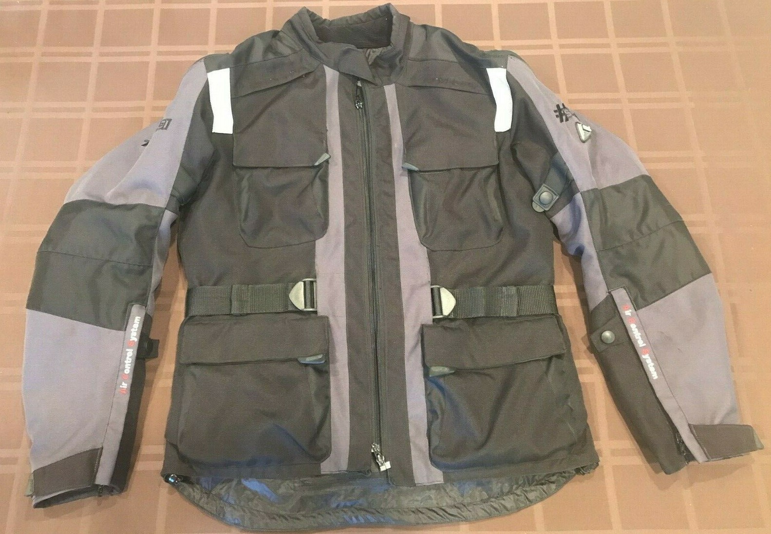 SEDICI #16 BLACK ACS MOTORCYCLE JACKET 
