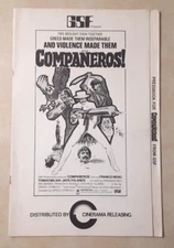 Companeros 1970 Movie Pressbook Press Kit Original Spaghetti Western COMPLETE