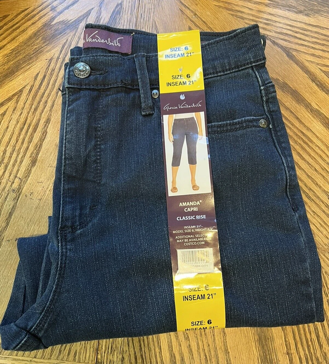 Gloria vanderbilt amanda outlet capris costco