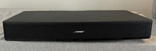 Bose Solo TV Sound System Model 410376 Black with Power Cord And Remote Tested