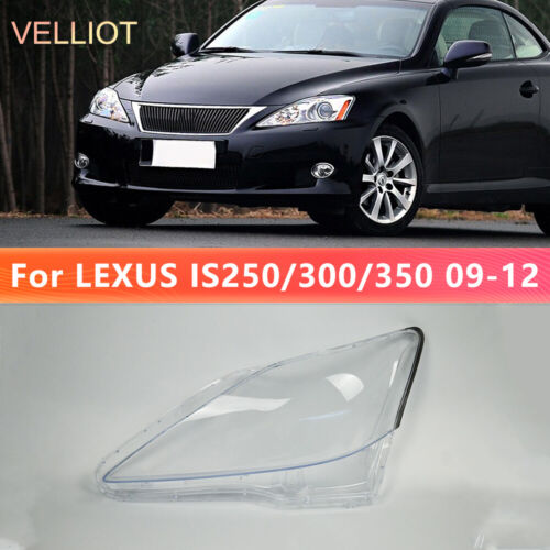 Housse de coque pour objectif phare gauche transparente pour Lexus IS250 IS300 IS350 2006-2013 - Photo 1 sur 2