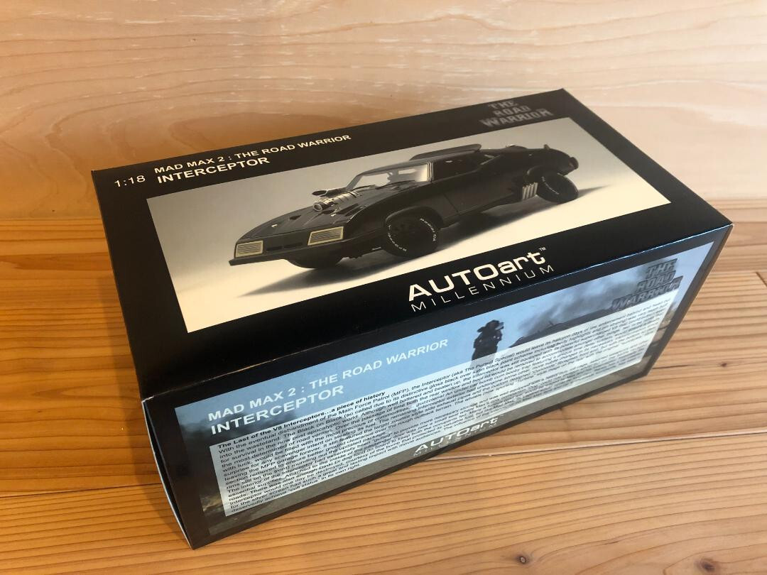 Mad Max 2 Diecast Car 1/18 The Road Warrior Interceptor Model