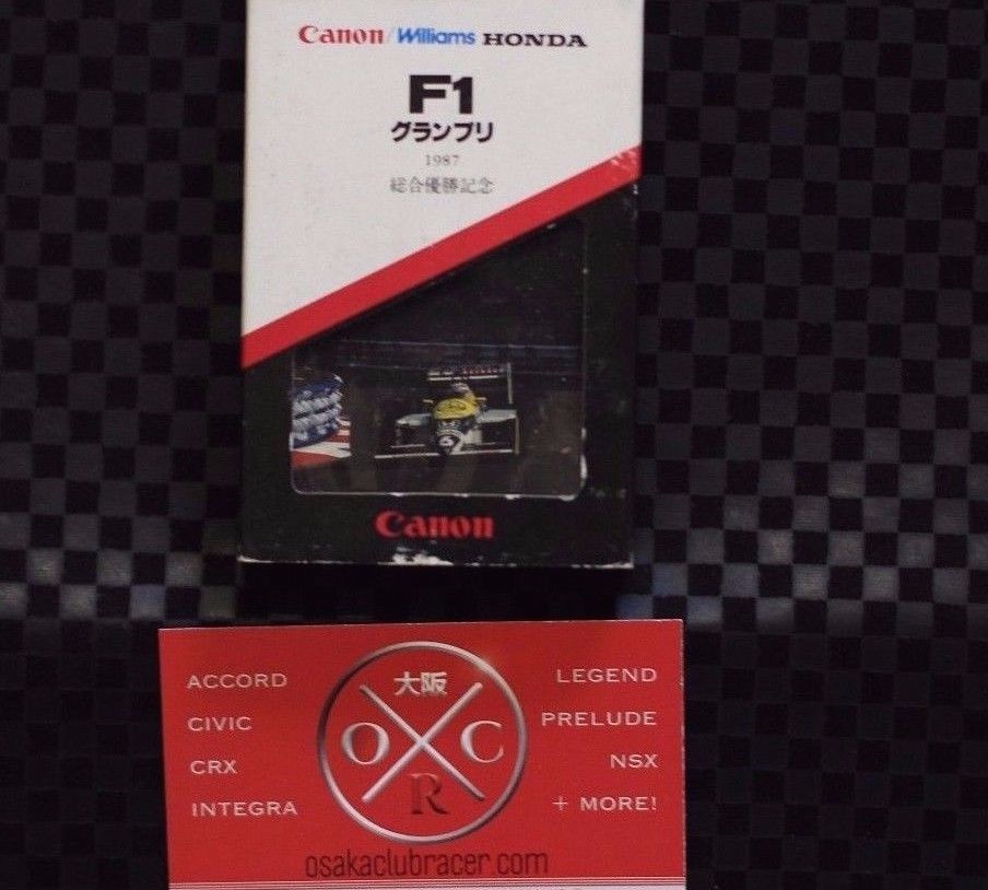 Canon Williams Honda F1 Card Deck 1987 #6 Nelson Piquet Canon Williams Honda F1 Card Deck 1987 #6 Nelson Piquet