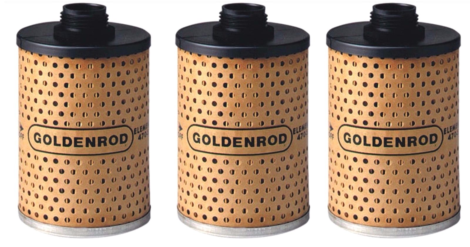 3 Goldenrod Replacement Fuel Filter Element 4705 Fits Item 1703