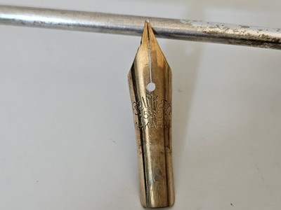 VINTAGE PELIKAN 14k GOLD NIB PART FOR FOUNTAIN PEN 100N 101 LIZARD ЮH77 