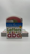 Wipe-Clean: Activity Flash Cards Letters : 26 Double-Sided Wipe-clean Flash...
