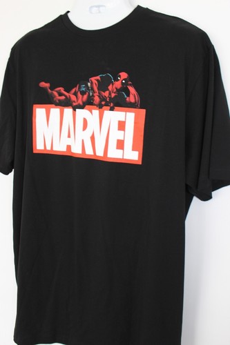 MARVEL BLACK S/S T-SHIRT SZ: XLT NWT RARE FIND - Picture 2 of 2