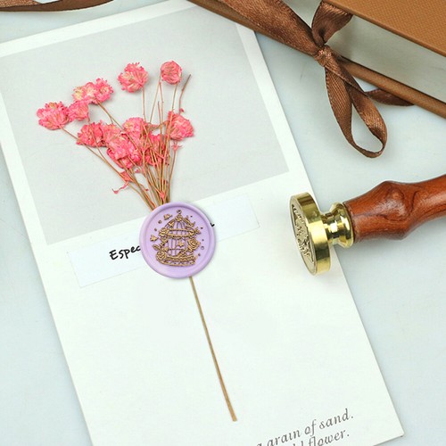 DIY Art Seal Head Multipurpose 25mm Round for Wedding Invitations (SG77) #AU - Picture 2 of 9