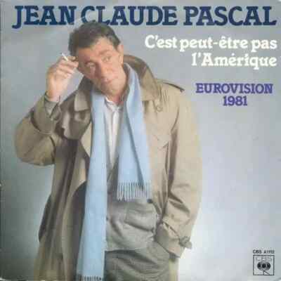 Jean-Claude Pascal CEst Peut-Être Pas LAmerique Vinyl Single 7inch NEAR MINT