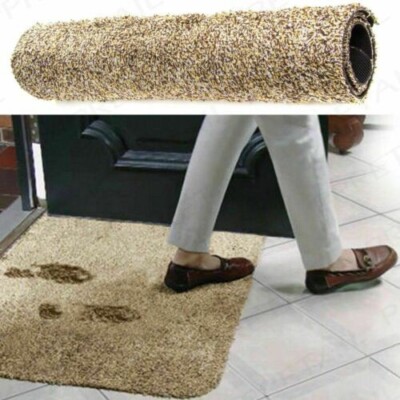 SUPER SAUGFÄHIGE MAGIC TÜRMATTE CLEAN STEP WASCHBAR INDOOR OUTDOOR ANTIRUTSCHMATTE