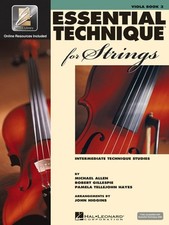 Essential Technique for Strings Viola Essential Elements Book 3 NEW 000868075