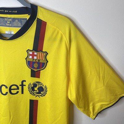 FC BARCELONA 2009-10 AWAY FOOTBALL JERSEY MESSI #10 NIKE 13399085