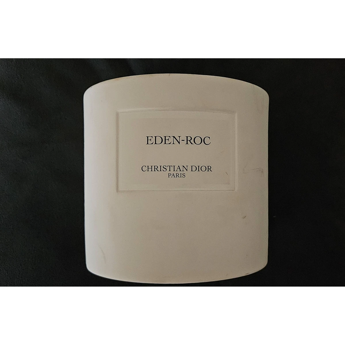 NWOB HUGE Christian Dior Eden-Roc Scented Luxury Jar Candle Size