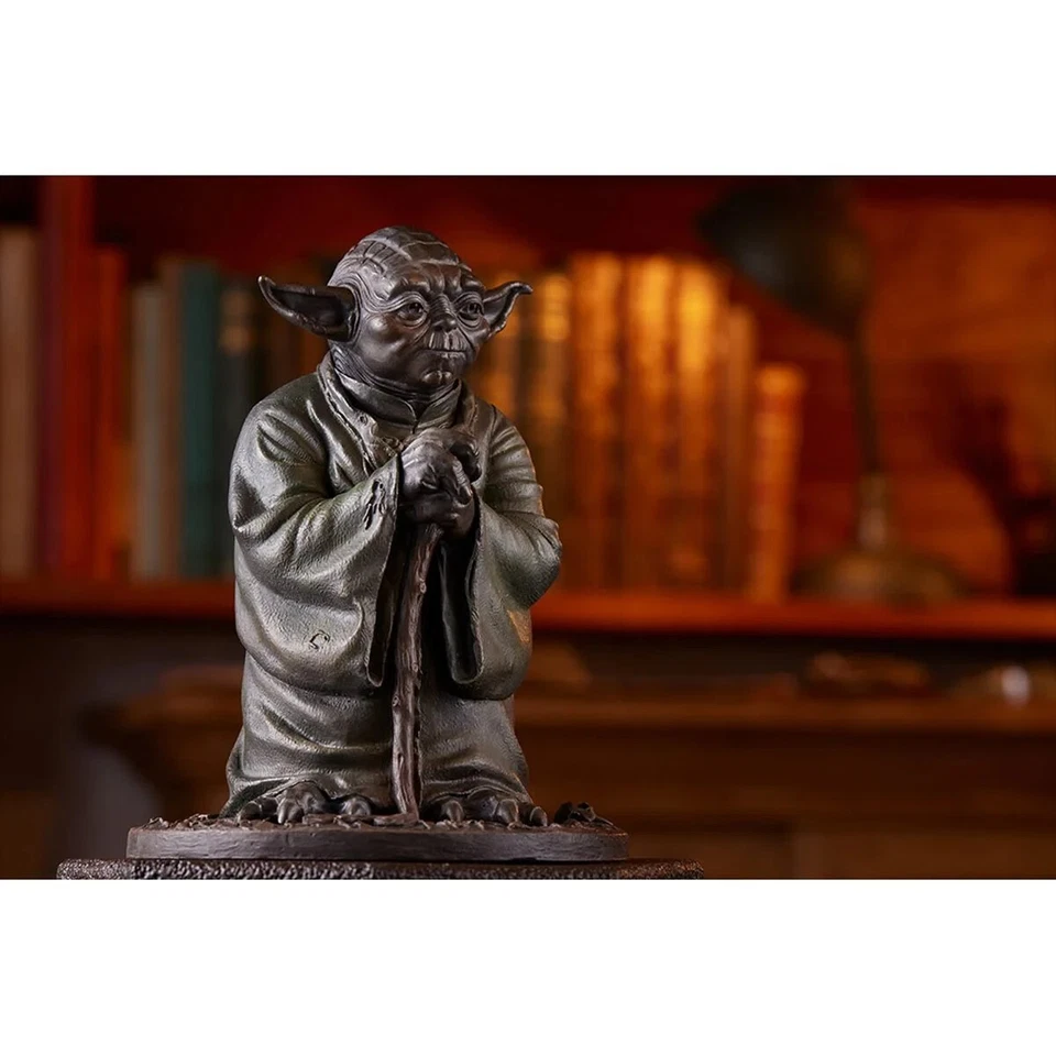 Star Wars: El Imperio Contraataca Fuente Yoda Edición Limitada Estatua ¡EN MANO! Foto 3 de 4