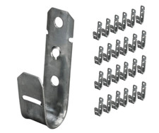 3/4  J Hook Cable Support Zinc Coated Steel Pack of 25