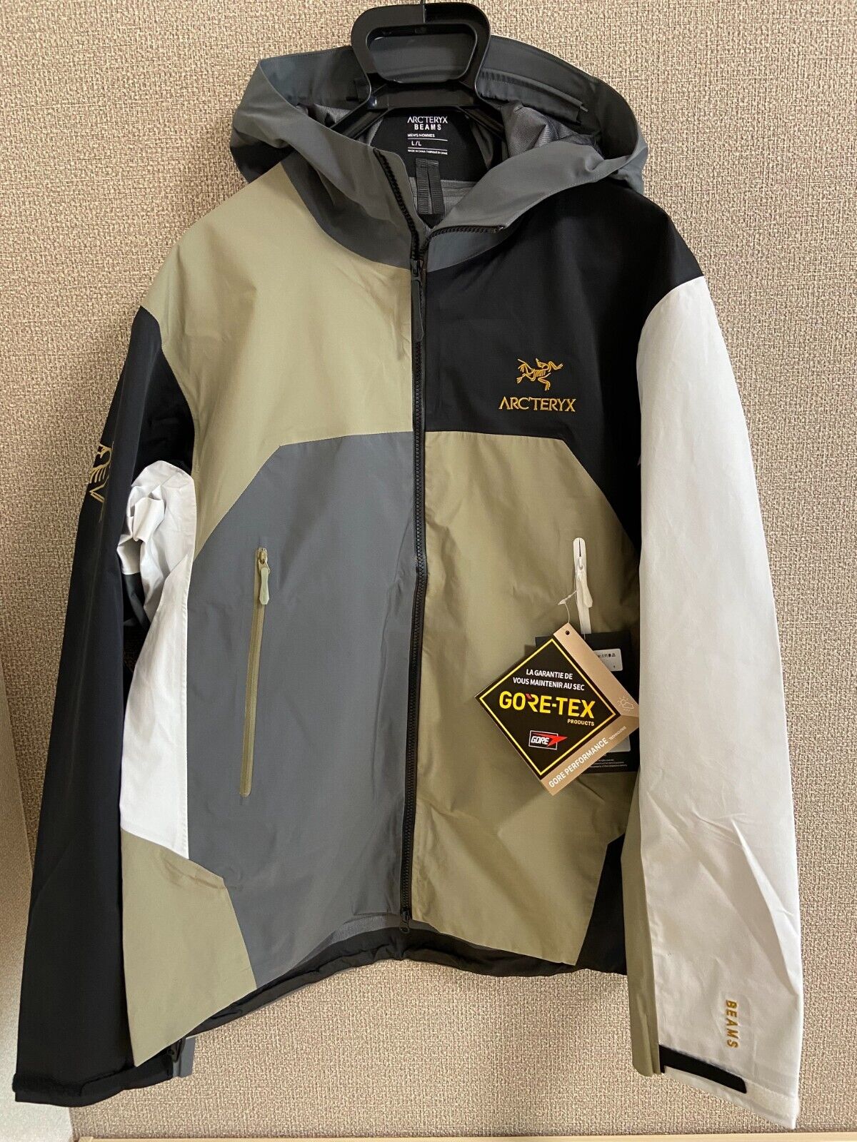 ARC'TERYX (Arcteryx) x BEAMS BETSU BETA JACKET Size L From Japan Genuine  NEW!