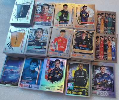 F1 Topps Turbo Attax 2024 Formula 1 FOIL Cards - Carte Mirror & Rainbow  Foil | eBay