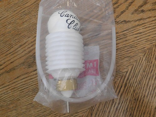 Vintage Canadian Club Advertising Bottle Pump Dispenser - Picture 5 of 6