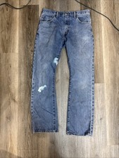 Levi  s Men  s 517 Pre-Owned W32 L32 Amazing Distress