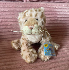 GANZ Webkinz Strawberry Cloud Leopard Plush Sealed Code HM466 2003