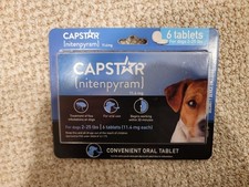 CAPSTAR Oral Treatment for Small Dogs 2-25 lbs 6 Doses Exp Date 04/2027