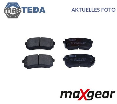 19-3647 SATZ BREMSBELÄGE BREMSKLÖTZE HINTEN MAXGEAR NEU OE QUALITÄT